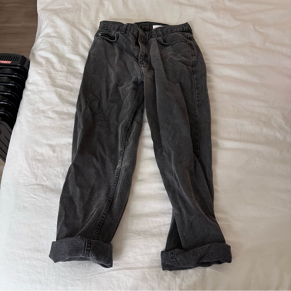 🐈‍⬛vintage 90s black baggy mom jeans🐈‍⬛